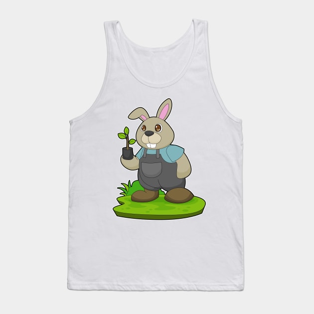 Rabbit Farmer Seedling Tank Top by Markus Schnabel